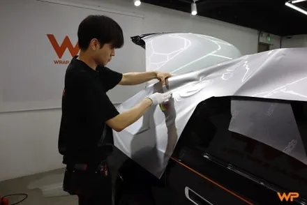 송파랩핑 BMW I7 투톤랩핑 이런 컬러 조합 어때 / 광진구 중곡동
