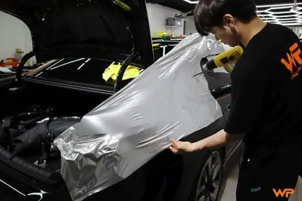 송파랩핑 BMW I7 투톤랩핑 이런 컬러 조합 어때 / 광진구 중곡동