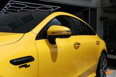 gt43 amg 크롬죽이기 엠블럼 블랙 교체 크롬딜리트 필수 / 광진구 중곡동