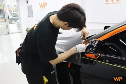 건대랩핑 BMW 7시리즈 투톤 자동차랩핑가격 궁금해 / 광진구 중곡동
