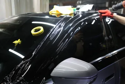 인천 투톤 랩핑으로 해결 BMW I7 듀오톤 순정 판박이 / 광진구, 성수, 송파