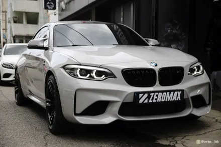 인천랩핑 BMW M2 랩핑제거 후 전체랩핑 보험처리 어떻게 / 광진구, 성수, 송파