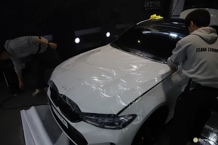 인천PPF잘하는곳 BMW 320i 생활보호PPF 및 루프스킨 블랙PPF / 광진구, 성수, 송파