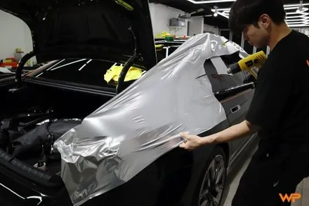 송파랩핑 BMW I7 투톤랩핑 이런 컬러 조합 어때 / 광진구 중곡동