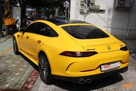 gt43 amg 크롬죽이기 엠블럼 블랙 교체 크롬딜리트 필수 / 광진구 중곡동