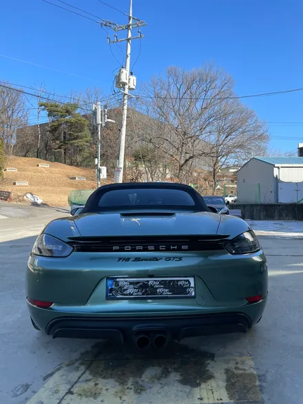 포르쉐 718 박스터 GTS 고광도 필름 전체랩핑 시공기! / 광진구, 성수, 송파