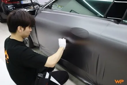 벤츠 GT43 AMG 랩핑제거 및 전체랩핑 재시공 장안동 / 광진구 중곡동