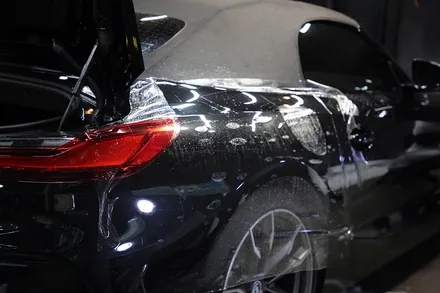 BMW Z4 M40I 자동차PPF 필름 시공 (+소프트탑,휠,가죽코팅) / 광진구, 성수, 송파