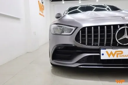 벤츠 GT43 AMG 랩핑제거 및 전체랩핑 재시공 장안동 / 광진구 중곡동