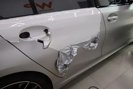 잠실 BMW 340I 사틴블랙 전체랩핑 시공기 호불호가 없는!! / 광진구 중곡동