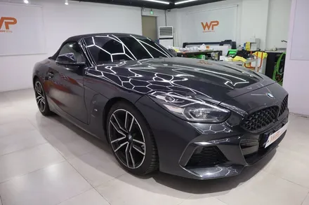 BMW Z4 휠 도색이 아닌 랩핑으로 올블랙 만들기 / 광진구 중곡동