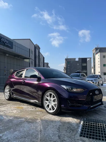 벨로스터N 랩핑 고광택 고광도필름 이노즈텍 일산랩핑 시공기 / 광진구, 성수, 송파