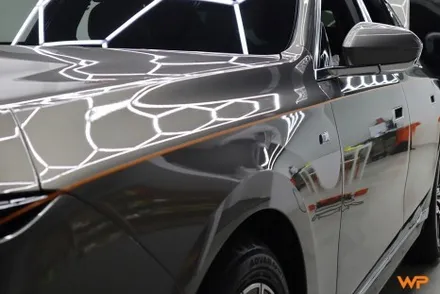 BMW 7시리즈 상단 투톤랩핑 비닐프로그 하이그로시 블랙 광진구랩핑 / 광진구, 성수, 송파