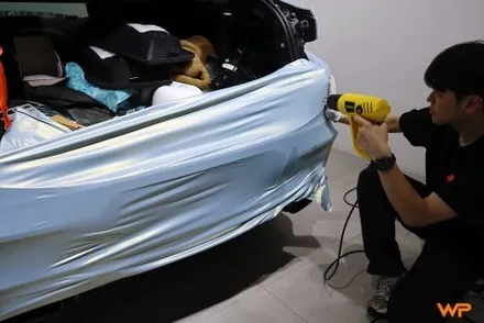 강동구랩핑 BMW X4 M40I 랩핑 제거 후 타이니봇 전체랩핑 / 광진구 중곡동