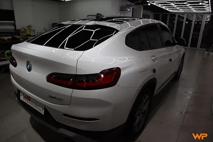송파랩핑 BMW X4 블랙PPF 루프스킨 크롬죽이기 패키지 / 광진구 중곡동