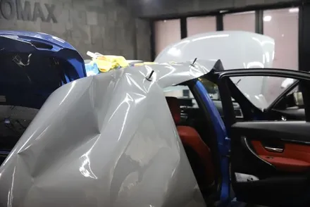 BMW 3시리즈 락그레이 시멘트 전체랩핑 청라랩핑 / 광진구, 성수, 송파