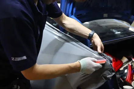 BMW 3시리즈 락그레이 시멘트 전체랩핑 청라랩핑 / 광진구, 성수, 송파