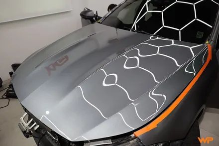 중랑구 벤츠 CLS450 (C257) 전체랩핑 전문샵 사틴다크그레이 / 광진구, 성수, 송파