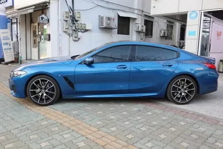BMW 840I 크롬죽이기 8시리즈 블랙 크롬딜리트 / 광진구 중곡동