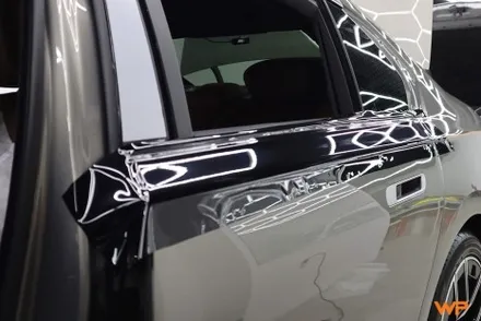 BMW 7시리즈 상단 투톤랩핑 비닐프로그 하이그로시 블랙 광진구랩핑 / 광진구, 성수, 송파