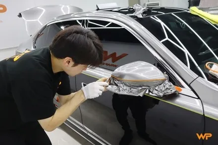 건대랩핑 BMW 7시리즈 투톤 자동차랩핑가격 궁금해 / 광진구 중곡동