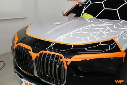 송파랩핑 BMW I7 투톤랩핑 이런 컬러 조합 어때 / 광진구 중곡동