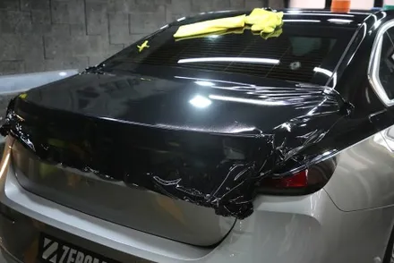 인천 투톤 랩핑으로 해결 BMW I7 듀오톤 순정 판박이 / 광진구, 성수, 송파