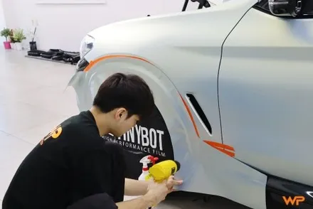 강동구랩핑 BMW X4 M40I 랩핑 제거 후 타이니봇 전체랩핑 / 광진구 중곡동