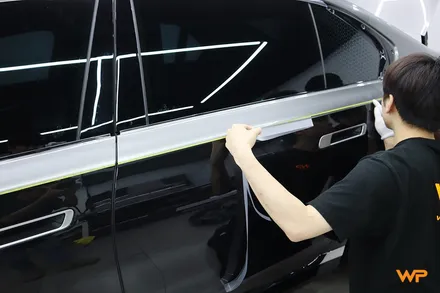 건대랩핑 BMW 7시리즈 투톤 자동차랩핑가격 궁금해 / 광진구 중곡동