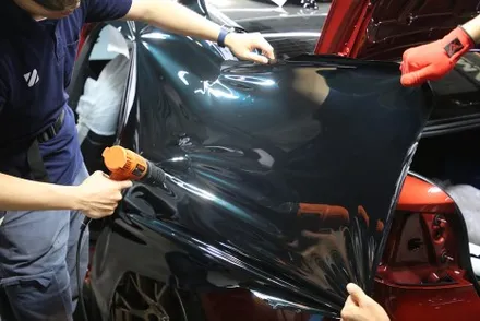 인천 랩핑 고광택 AX 필름 메탈릭 에메랄드 전체 시공 [ BMW M5 CS ] / 광진구, 성수, 송파