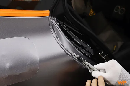 벤츠 GT43 AMG 랩핑제거 및 전체랩핑 재시공 장안동 / 광진구 중곡동