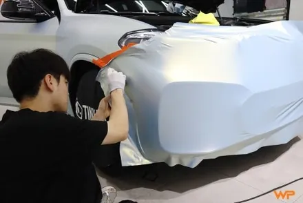 강동구랩핑 BMW X4 M40I 랩핑 제거 후 타이니봇 전체랩핑 / 광진구 중곡동