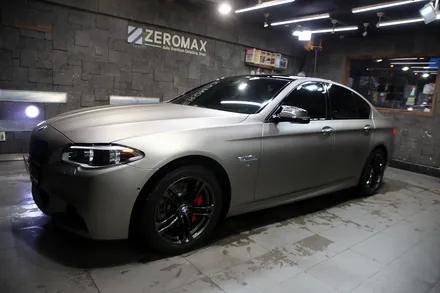 BMW 5시리즈 랩핑 할인된 가격? 근데 퀄리티는 할인 안 해요. / 광진구, 성수, 송파