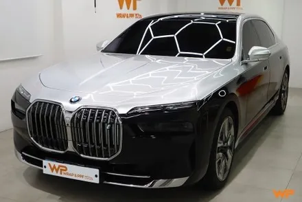 송파랩핑 BMW I7 투톤랩핑 이런 컬러 조합 어때 / 광진구 중곡동