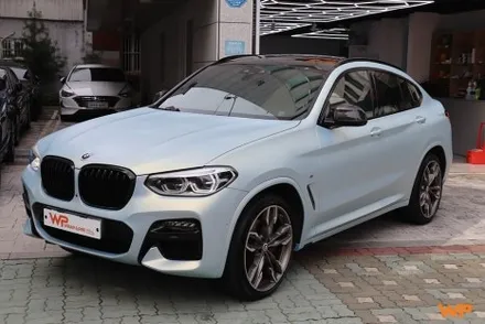 강동구랩핑 BMW X4 M40I 랩핑 제거 후 타이니봇 전체랩핑 / 광진구 중곡동