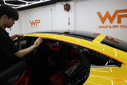 gt43 amg 크롬죽이기 엠블럼 블랙 교체 크롬딜리트 필수 / 광진구 중곡동