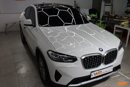 송파랩핑 BMW X4 블랙PPF 루프스킨 크롬죽이기 패키지 / 광진구 중곡동