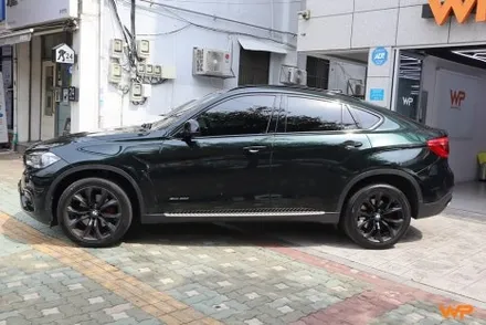 [성동구랩핑] BMW X6 랩핑 사틴블랙에서 에메랄드 그린으로 바꾼 이유와 결과 / 광진구 중곡동