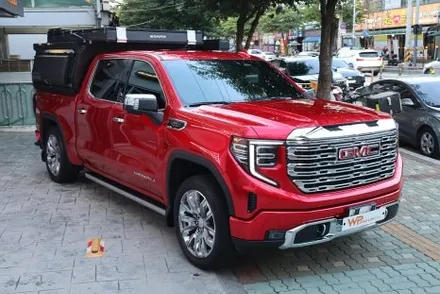 GMC 씨에라 드날리 전체랩핑_고광택 소울레드 / 광진구 중곡동
