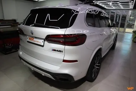 BMW X5 블랙PPF 시공후기, 크롬죽이기까지 완벽한 올블랙 / 광진구 중곡동
