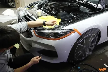 BMW 850i 전체PPF 그리고 크롬죽이기 까지 강남랩핑 / 광진구, 성수, 송파