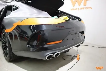 벤츠 GT43 AMG 랩핑제거 및 전체랩핑 재시공 장안동 / 광진구 중곡동
