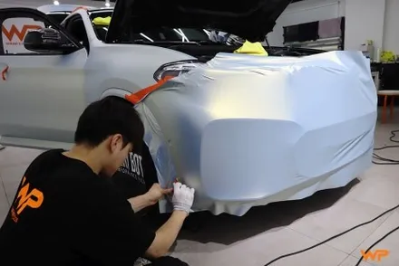 강동구랩핑 BMW X4 M40I 랩핑 제거 후 타이니봇 전체랩핑 / 광진구 중곡동