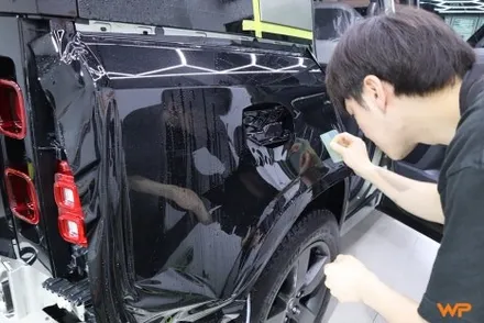 랜드로버 디펜더 110 컬러 블랙PPF+블랙팩 올 블랙 패키지 / 광진구 중곡동