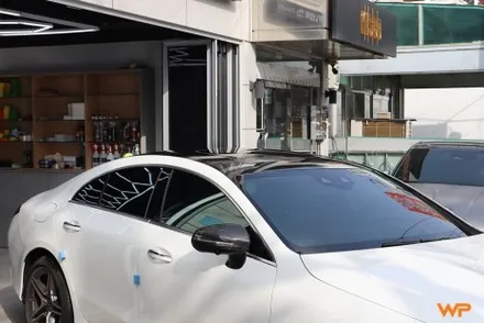 군자역 자동차랩핑 전문점 벤츠 CLS 가성비 루프스킨 / 광진구, 성수, 송파