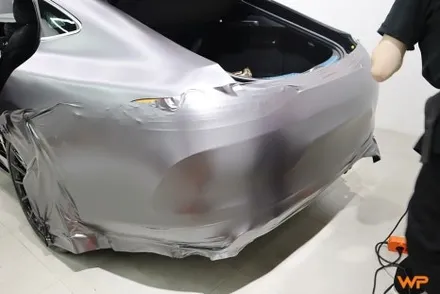 벤츠 GT43 AMG 랩핑제거 및 전체랩핑 재시공 장안동 / 광진구 중곡동