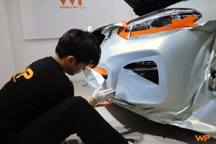 강동구랩핑 BMW X4 M40I 랩핑 제거 후 타이니봇 전체랩핑 / 광진구 중곡동