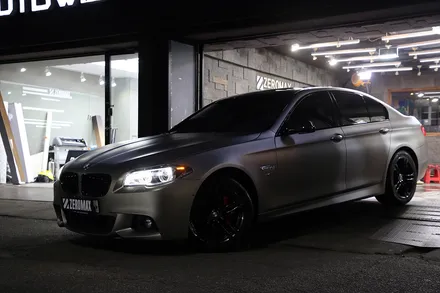 BMW 5시리즈 랩핑 할인된 가격? 근데 퀄리티는 할인 안 해요. / 광진구, 성수, 송파
