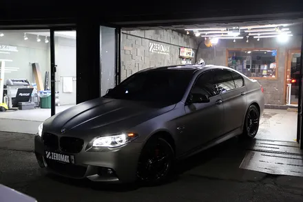 BMW 5시리즈 랩핑 할인된 가격? 근데 퀄리티는 할인 안 해요. / 광진구, 성수, 송파