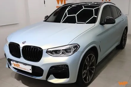 강동구랩핑 BMW X4 M40I 랩핑 제거 후 타이니봇 전체랩핑 / 광진구 중곡동